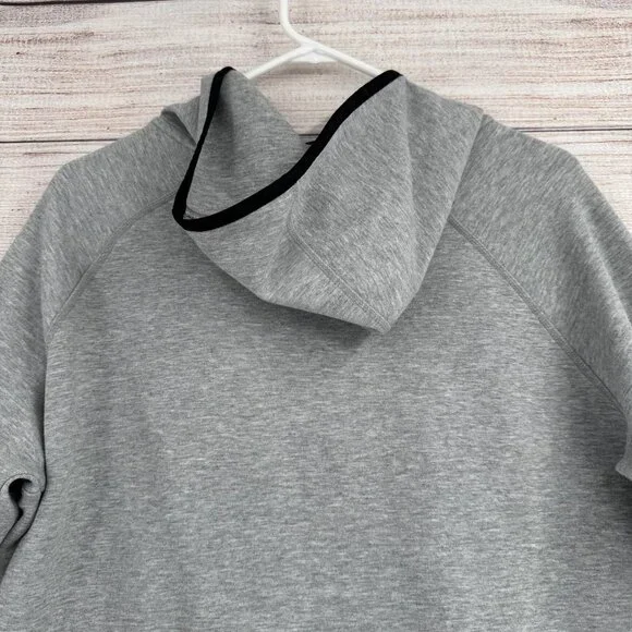 Nike Tech Fleece Asymmetric Cape Zip Hoodie Sweatshirt Women's Large Gray - Picture 5 of 13